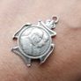 Vintage Scottish Sterling Silver 925 medal 1902 Image 9