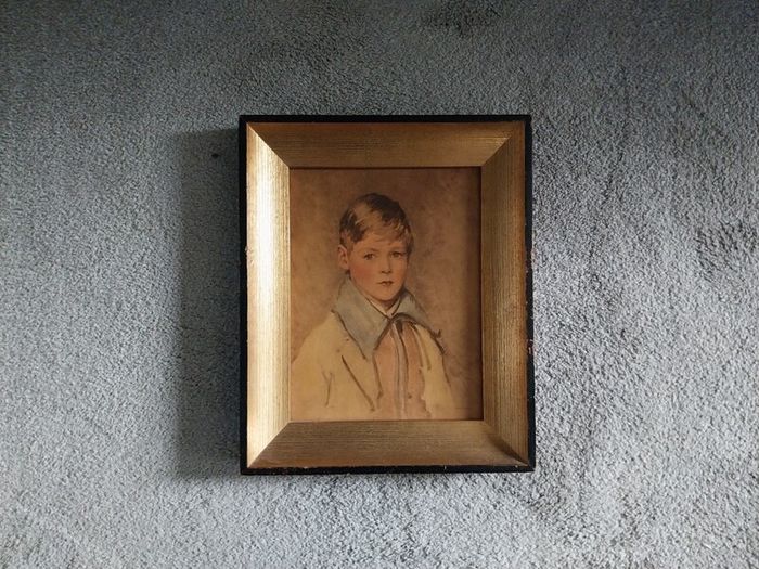Vintage artwork and frames