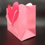 Pink/Red Heart Shaped Gift/Party Bags - Small/Large Image 3
