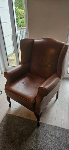 Arm Chair Laura Ashley Antique Leather