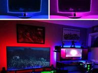 main image for ad 3M USB LED Light Strip Colorful Lighting 24 KEY remote control TV Desktop PC