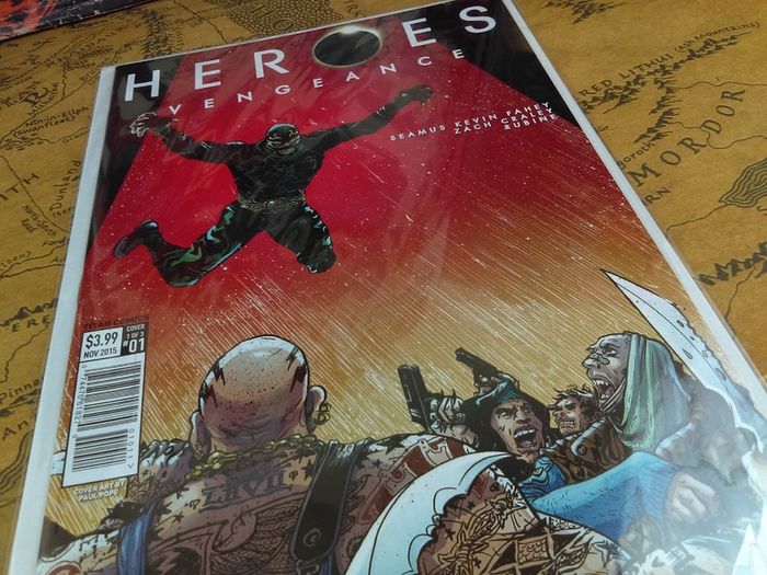 Heroes: Vengeance ! First Issue ! First Priting ! 2015 ! by Titan !