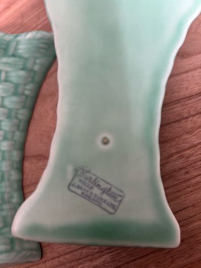 Vintage Burlington Ware Wall Vases