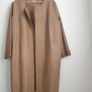 Cos Leather Coat Size Uk 14 Image 4