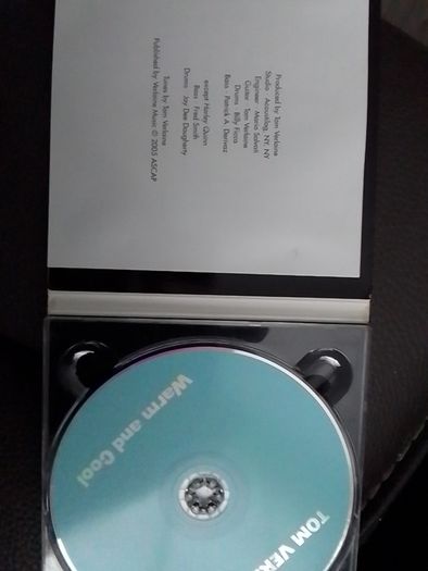 Tom Verlaine CD - Warm And Cool