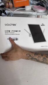 LCLCTEK Solar Powered Wireless Communication Device