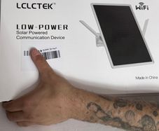 LCLCTEK Solar Powered Wireless Communication Device