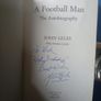 Signed Johnny Giles autobiography Image 7