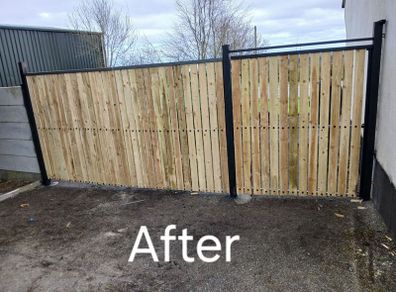 Steel gate