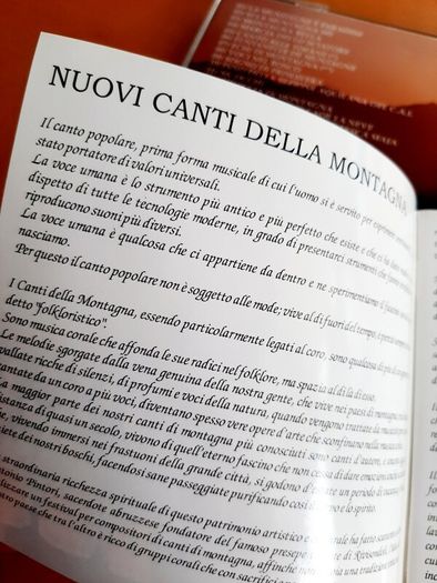 Italian Alpine Choral CD