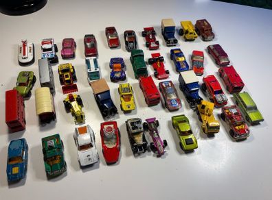 Vintage Matchbox Super Fast 40 models lot 12