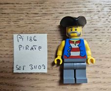 lego pi186 pirate, set 31109