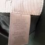 Rare Vintage Jacqueline Ferrar Forest Green 100% Wool Long Coat Size 6-10 Image 5