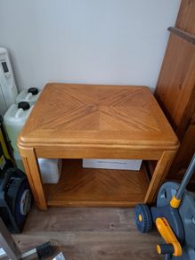Solid Pine Square Coffee Table