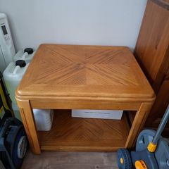 Solid Pine Square Coffee Table