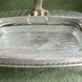Vintage Roll Top Silver Plated Butter Dish With Glass Insert Vintage Image 7