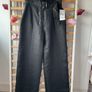 trousers zara Bnwt black linen trousers size small Image 2