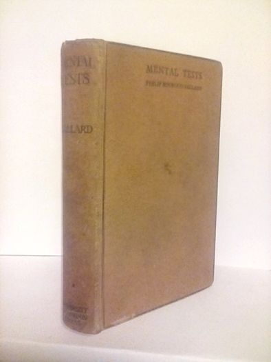 Mental Tests by Philip Boswood Ballard (HQ384)