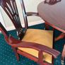 Mahogany Table & 6 Chairs Image 4