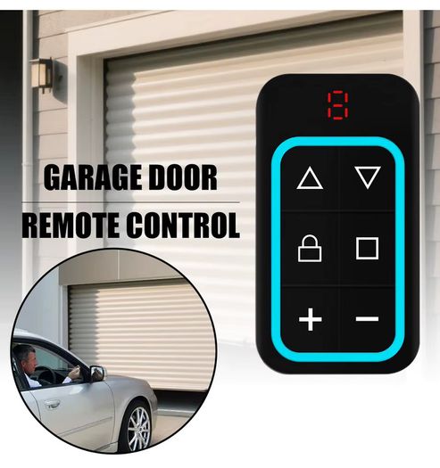 Universal Garage Remote Control Gate Key Duplicator Clone Multi-frequency Garage Door Controller 8 Channels 300-915Mhz 433Mhz