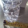 Vtg Galway Lead Crystal Rathmore Footed Condiment Jar & Lid Honey Pot Clear RARE Image 5