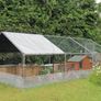 6x3m Hen run Free cover, galvanised heavy duty bars 32mm Image 4