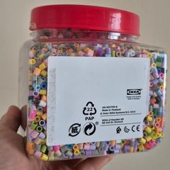 IKEA PYSSLA beads, mixed colours, 600 g.