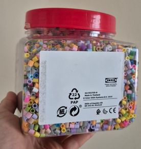 IKEA PYSSLA beads, mixed colours, 600 g.