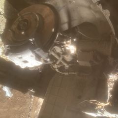 front and rear axel