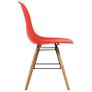 5 Piece Dining Set Plastic Red Image 9