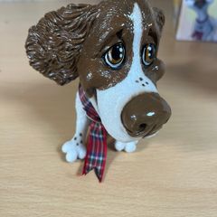 Little Paws Holly The Springer Spaniel Figurine Arora Dog - New in Box