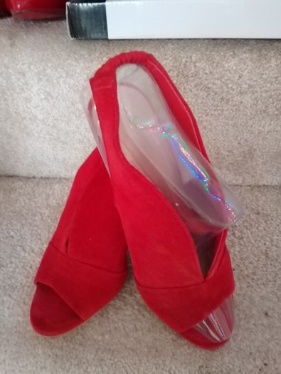 Red Heels Size 4