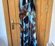 River Island Twist Shoulder Midi Dress UK 14