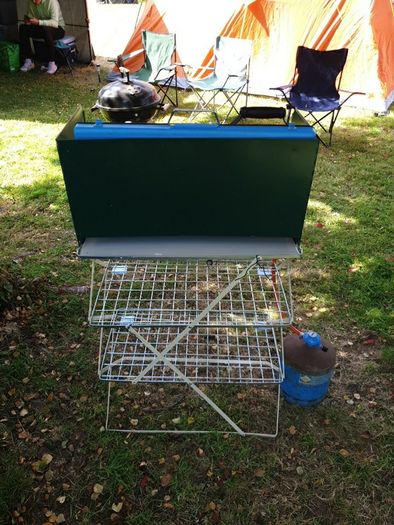 Camping Kitchen Rack