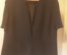 'Jacquet Vard' Stylish Elegant Ladies Jacket  ..  Colour: Black .. Size: 22 UK  ..  Price Drop