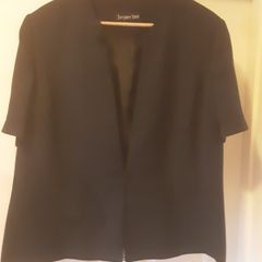 'Jacquet Vard' Stylish Elegant Ladies Jacket  ..  Colour: Black .. Size: 22 UK  ..  Price Drop