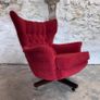 Mid Century Modern GPlan 6250 Swivel & Rock Wingchair Image 5