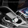 200-300W Power Inverter DC 12V to AC 230V 240V Transformer Car Charger Lighter Adapter with 3 Pin Plug and Dual USB Ports (Black) Image 3