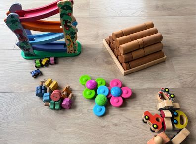 wooden toy bundle