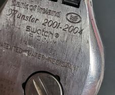 Custom Munster Rugby Swatch Watch
