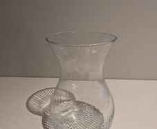 Clear Glass Vase
