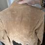 Tan suede biker jacket Image 9