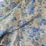 Laura Ashley Pelham Stripe Blue Roses Fabric Image 2