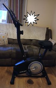 Exercise Bike with a magnetic flywheel
