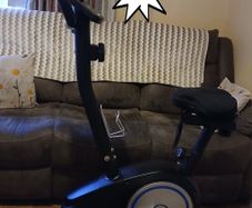 Exercise Bike with a magnetic flywheel