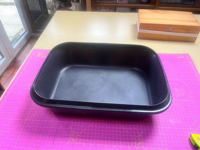 Free cat litter tray.