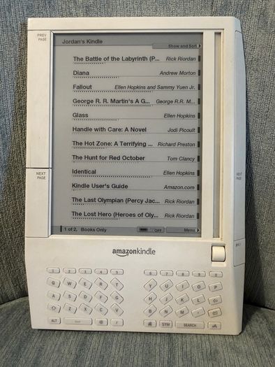 FIRST EVER Amazon kindle collectors vintage