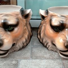 Ceramic planters
