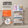 Stainless Steel Food Prep Table Commercial Kitchen Work Table 35.6x61 cm Image 5