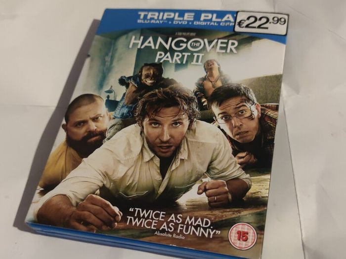 Hangover Part 2 Blu-ray & Dvd